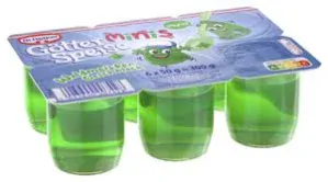 Dr. Oetker Götterspeise minis Waldmeister 6 x 50 g zelené želé