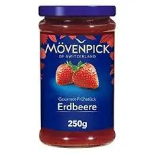 Mövenpick marmeláda - jahodová, 250g