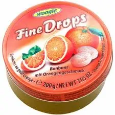 Woogie Fine Drops Orange 200 g - plech