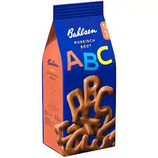 Bahlsen ABC - Křupavé písmenkové sušenky s kakaovou polevou 100g