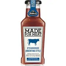 Kühne Made for meat BBQ Barbecue omáčka v argentinském stylu 235 ml