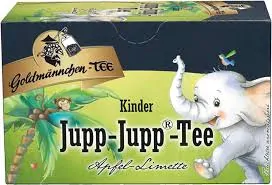 GOLDMÄNNCHEN-TEE JUPP-JUPP ČAJ - jablko, limetka 20 sáčků 