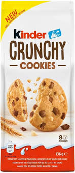 Kinder Crunchy Cookies 136g