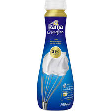 RAMA CREMEFINE NA ŠLEHÁNÍ A VAŘENÍ 31% TUKU 250 ml