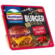 Hochland Burger Scheiben Hot & Smokey Paprika 150g