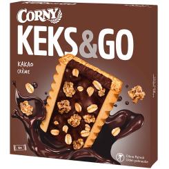 Corny Biscuit & Go Keks Kakao Creme - kakaový krém 6x25g 150 g