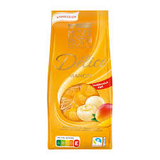 Moser Roth Délice Mango čokoládové pralinky - 140 g z jemné bílé čokolády s mangovým krémem