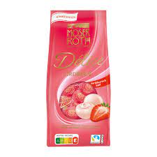 Moser Roth Délice čokoládové pralinky - 140 g jahoda