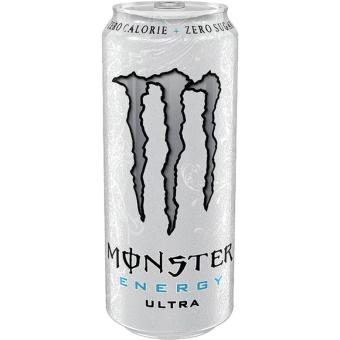 Monster Energy Ultra Zero Sugar 500 ml - bílý
