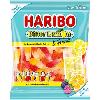 Haribo Bitter Lemon & Friends 160g - Limitovaná edice!!!