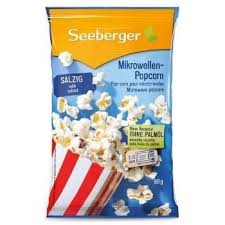 Seeberger Popcorn do mikrovlnky slaný 100 g