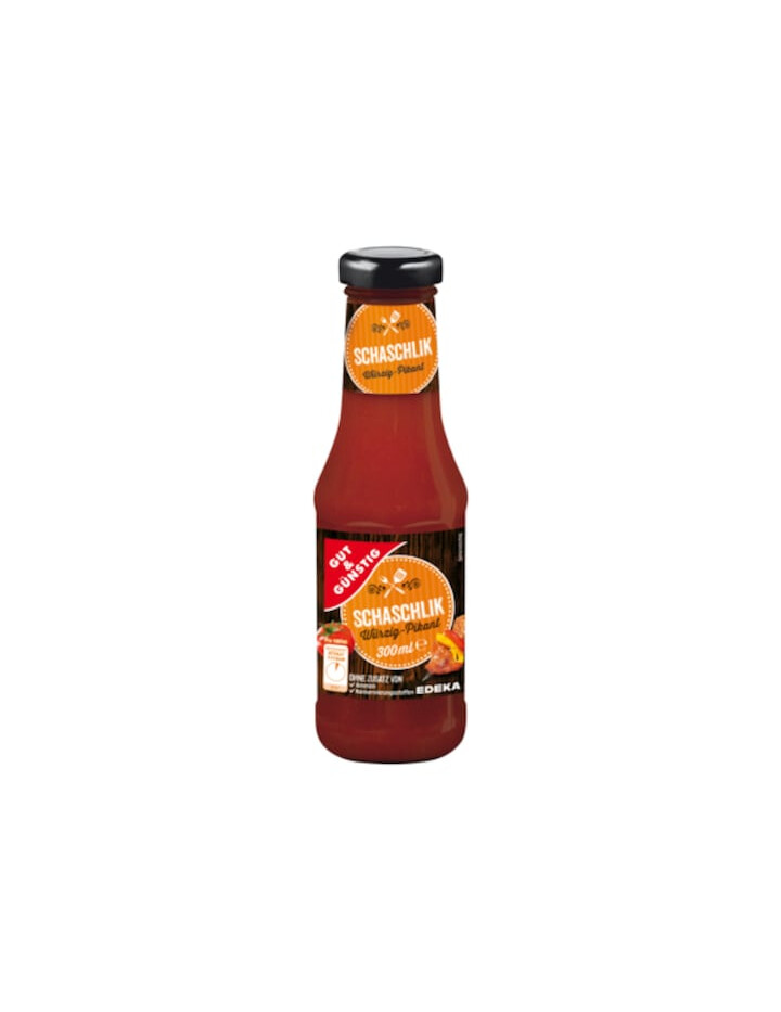 Gut & Günstig Šašliková omáčka pikantní 250 ml