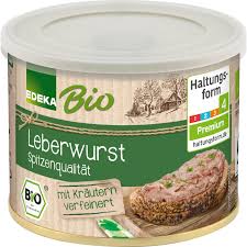 EDEKA Bio Leberwurst 200g - paštika s bylinkami, nejvyšší kvalita
