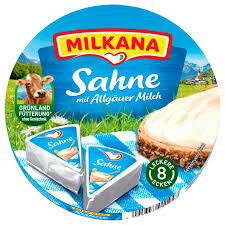 Milkana tavený smetanový sýr 190g - 8 kusů v krabičce