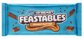 Feastables Mr Beast Chocolate Mléčná čokoláda s arašídovým máslem 60 g
