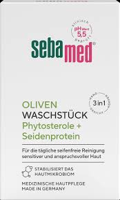 SebaMed Syndet Oliva tuhé hydratační mýdlo pro citlivou a suchou pokožku 150 g