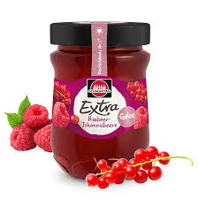Schwartau Extra Malinovo-rybízové ​​želé 340 g