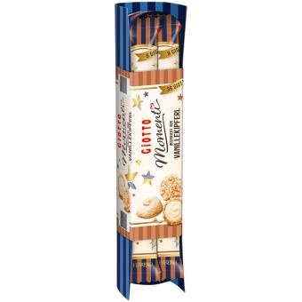 Giotto Momenti s příchutí Vanilkových rohlíčků 4x9ks - 154 g