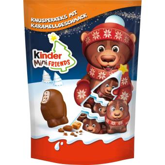 kinder Mini Friends Karamel 122 g - 18 jednotlivě balených figurek
