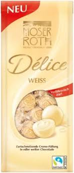 MOSER ROTH CHOCOLAT DÉLICE Weiss 150g