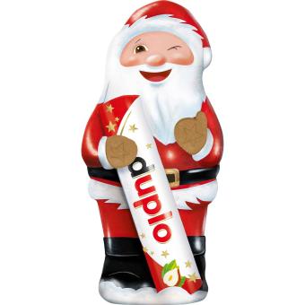 duplo Dutá figurka Santa Clause z mléčné čokolády s mletými lískovými oříšky a kousky oplatky 75g