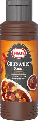Hela Currywurst Sauce mírně pikantní kořenící omáčka na currywurst 300ml