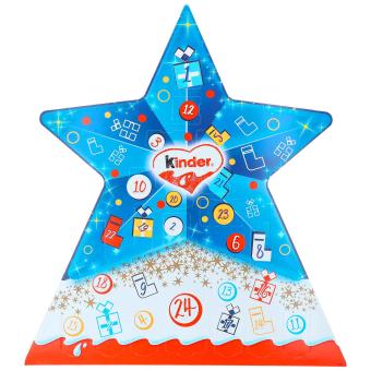Kinder Dětský adventní kalendář Mix Star 149 g