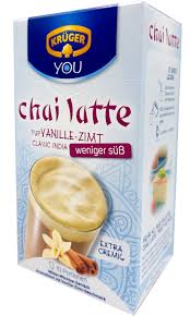 KRUGER CHAI LATTE VANILE ZIMT - Classic India vanilka, skořice - méně slazené, 250g