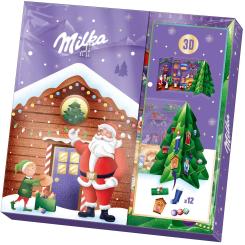 Milka 3D řemeslný adventní kalendář 163 g