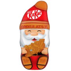 KitKat Santa Claus z mléčné čokolády s křupavými kousky spekulatius 85g