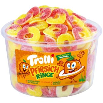 Trolli broskvové kroužky 150 ks