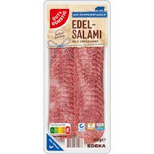 GUT&GÜNSTIG edel salami 150 g cca 50 plátků