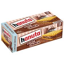 Hanuta Crispy Cocoa 10 kusů 220g limitovaná edice!!!