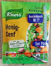Knorr salátová zálivka Medová hořčice Balení 5 kusů 450 ml
