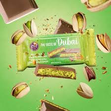 Dubajská čokoláda 90g Elit - pistáciový krém