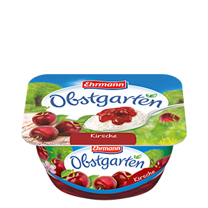 Obstgarten kirsche třešeň 125 g - jogurt