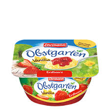 Obstgarten erdbeere jahoda s vanilkou 125 g - jogurt