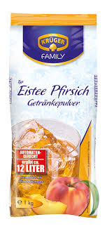 KRÜGER FAMILY Ledový čaj broskev na 12 litrů nápoje 1 kg