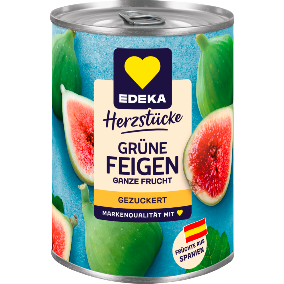 EDEKA Zelené fíky v lehce slazeném nálevu 400 g
