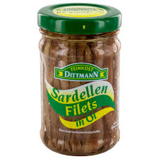 Dittmann Sardelové řezy ve slunečnicovém oleji 100g