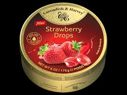 Cavendish & Harvey Strawberry 175g - s příchutí jahody