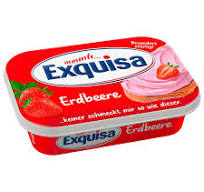 Exquisa smetanový sýr Jahoda 200g