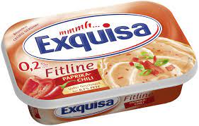 Exquisa Smetanový sýr Fitline Paprika-Chili 0,2% tuku 175 g