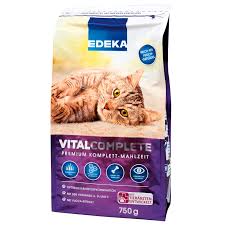 Edeka kompletní krmivo pro dospělé kočky Premium s drůbežím masem 750 g