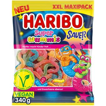 Haribo Super Wummis sour vegan 340g