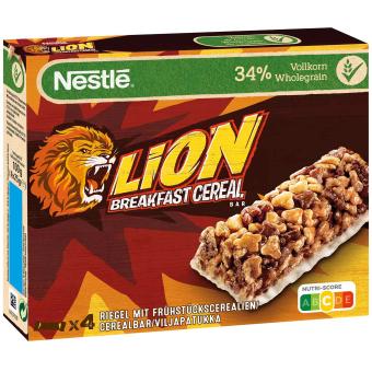Snídaňová cereální tyčinka Lion 4x25g