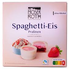 MOSER ROTH zmrzlinové pralinky špagetová zmrzlina 8 pralinek 100 g