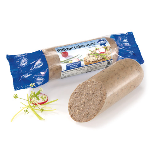 Pfälzer Leberwurst - Falcká játrová paštika 200 g