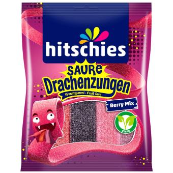 Hitschies Soure dračí jazyky Berry mix 125g - lesní příchuť