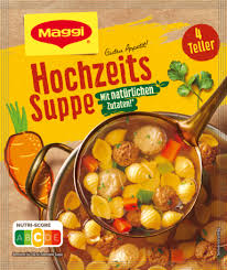 Maggi Hochzeits - masová polévka s nudlemi, knedlíky a zeleninou 4 porce
